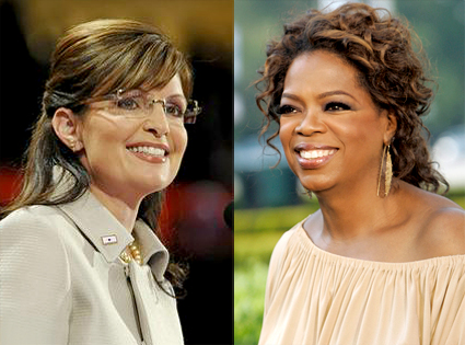 Sarah Palin, Oprah Winfrey Sarah Palin, Oprah Winfrey